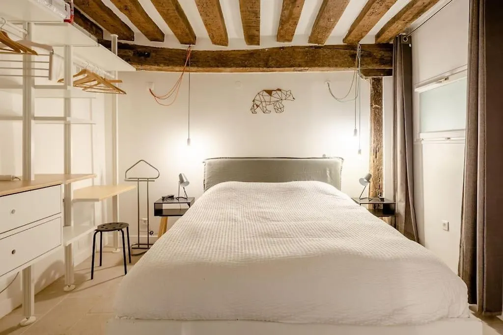 Apartament Cosy Proche Beaubourg Paryż